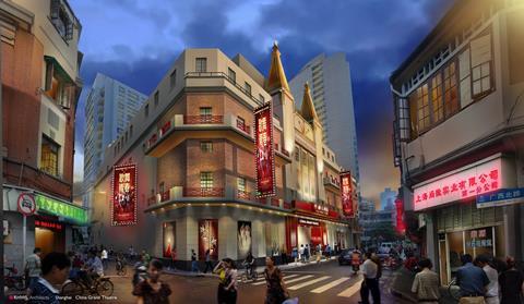 Archtiect RHWL's plans for Shanghai China Grand Theatre