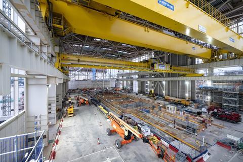 Hinkley turbine hall