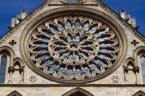 York minster rose window