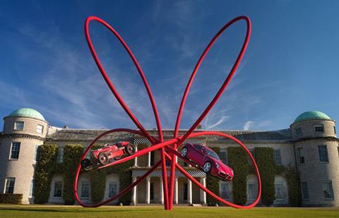 Goodwood Alfa Romeo sculpture