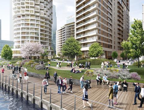 Wood Wharf - Allies Morrison master plan