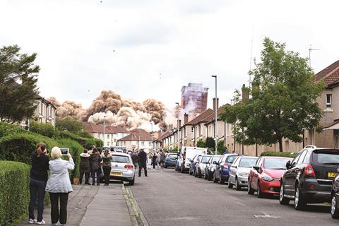 Red Road demolition