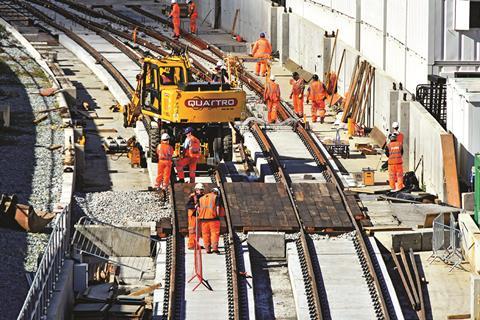 crossrail alamy