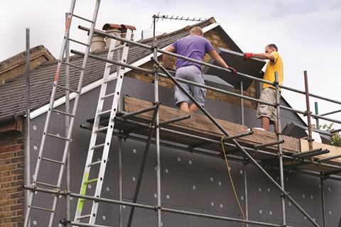 Insulation installation