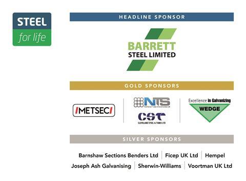 NEW Steel for Life Sponsorship panel for PowerPoint presentations - March 2025