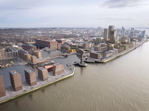 liverpool waters holdings masterplan peel revised announces controversial developer 5bn drawn which been project