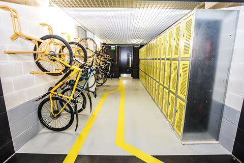 Multi bike racks  forbury place, uk