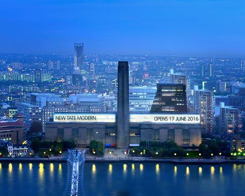 The new Tate Modern - visualisation