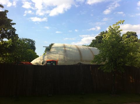 The 2014 Serpentine Pavilion by Smiljan Radic