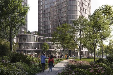 Canary Wharf, KPF, AECOM, Revizto, Disperse, Dome Group, 40 Charter Street, Canary Wharf