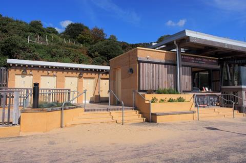 Durley Chine hub toilets and kiosk