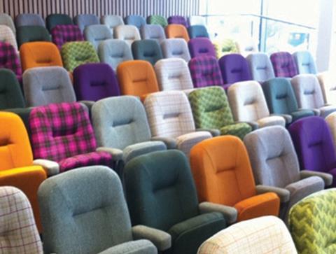 Coloured seating