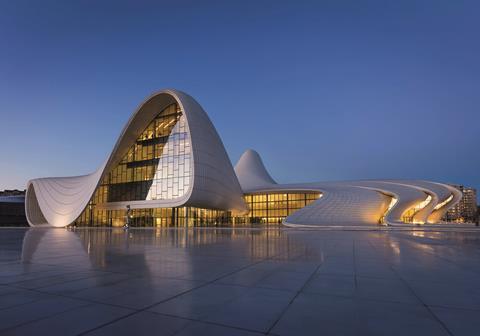 Heydar aliyev centre © alamy m0 kncx