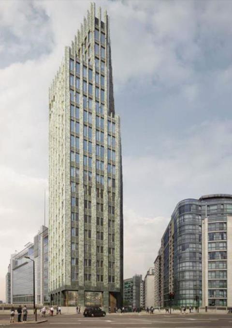 Carmody Groarke's Paddington Central hotel