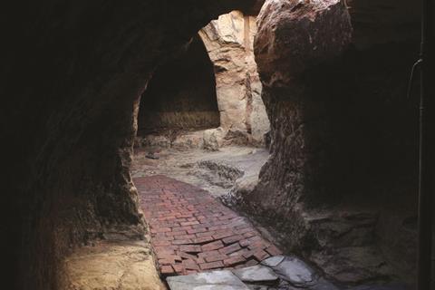Cave interior from north looking south
