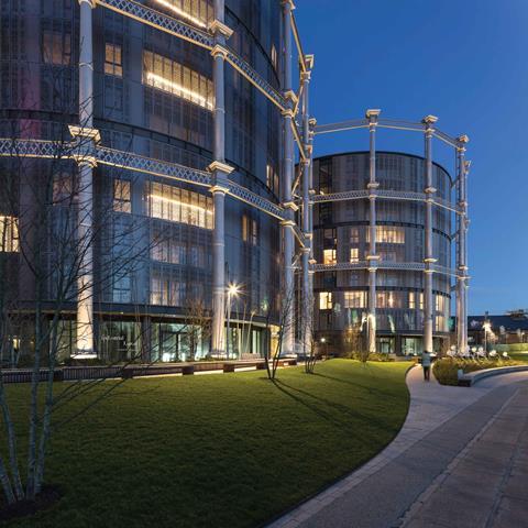 Exterior of gasholders london adjacent to the regent's canal architecture by wilkinson eyre @peter landers v2 copy