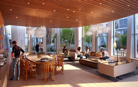 GEHRY FLOWER Residents Lounge