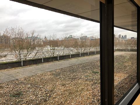 76 Upper Ground terraces before refurb