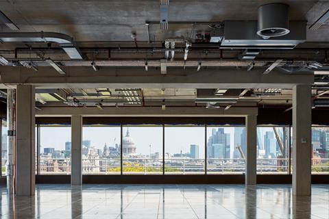 76 Upper Ground finished office floor