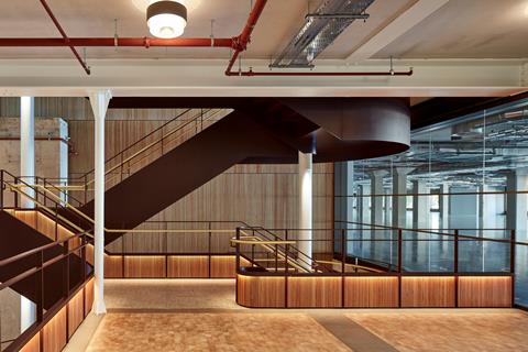 76 Upper Ground stairwell
