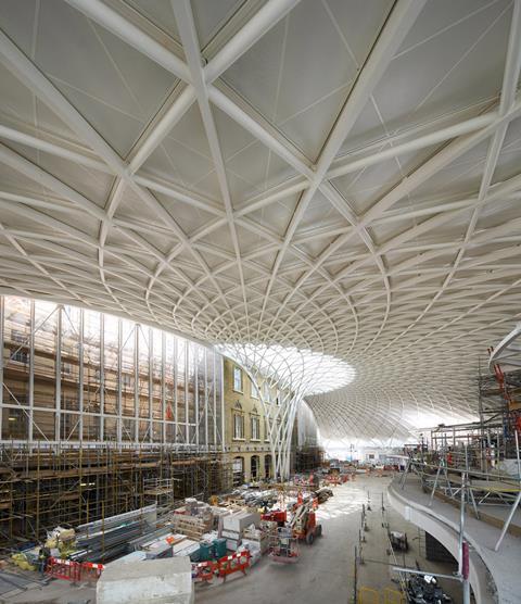 King's Cross station designed by John McAslan + Partners