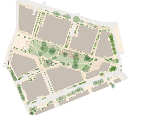 Elephant Park Pavilion, Ground Plan