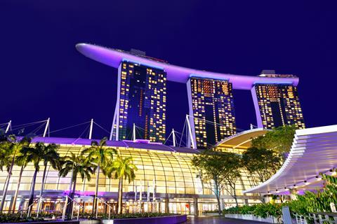 Marina Bay Sands Hotel shutterstock_1619742238