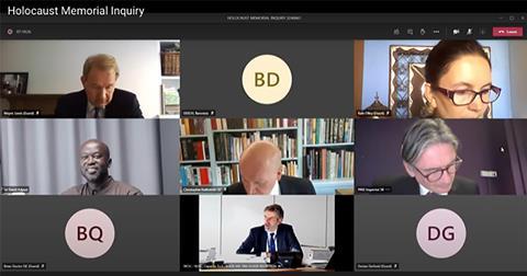 Holocaust Memorial public inquiry screenshot 3