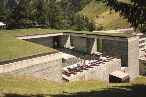 Therme Vals Switzerland shutterstock_779243677_ZUMTHOR_CMYK