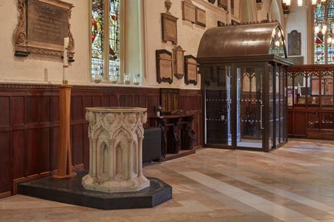 Leicester cathedral porch