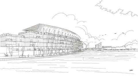 Fulham riverside stand populous
