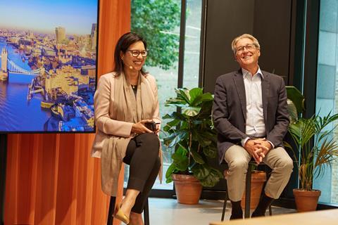 Diane Hoskins and Andy Cohen, Global Co-Chairs at Gensler