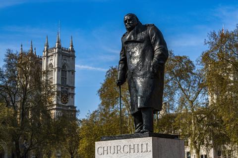 Churchill statue shutterstock
