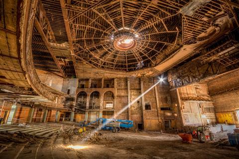 Bradford Live auditorium after demolition