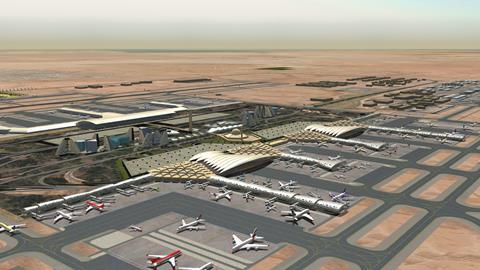 Riyadh airport expansion - HOK