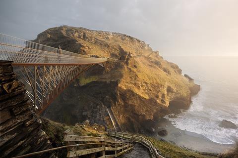 Tintagel bridge