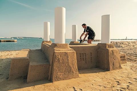 BPS sand sculpture MIPIM 2017
