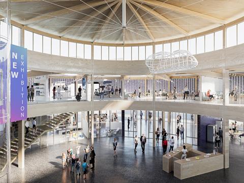 Inside Atelier d’Architecture Philippe Prost's proposals for the National Railway Museum's new central hall