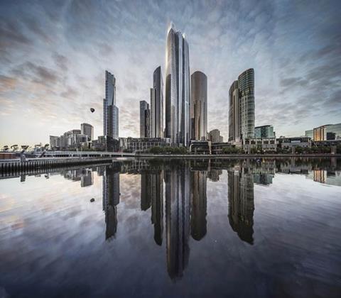 Wilkinson Eyre's Melbourne proposal for Crown casinos
