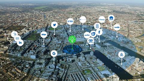 Perkins+will trinity college dublin district map