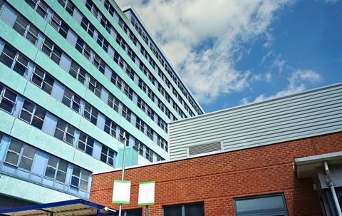 UK hospital shutterstock