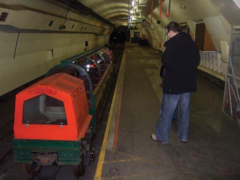 The London Post Office Railway delivered four million letters every day to sorting offices along its route from Whitechapel to Paddington