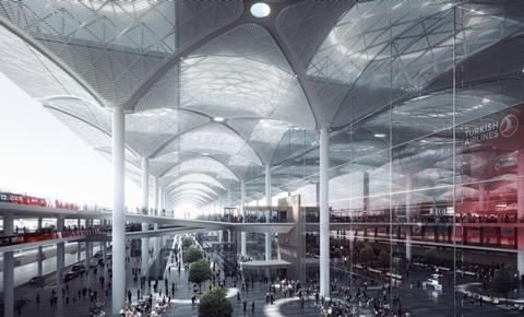 New Istanbul Airport by Grimshaw, Nordic and Haptic
