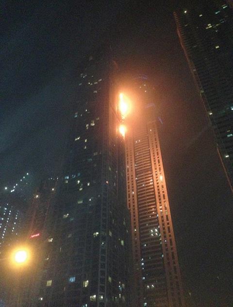 Torch skyscraper in Dubai