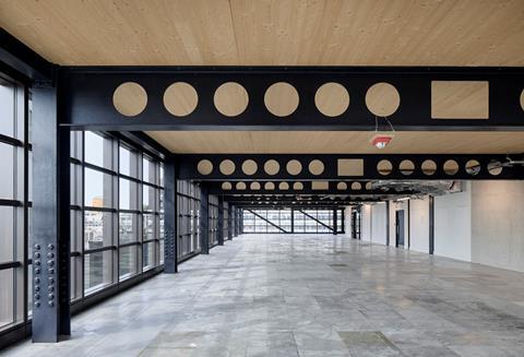 Timber Square completed office floor