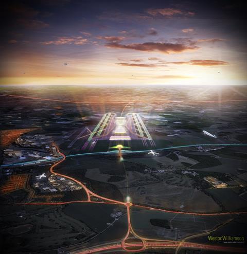 Weston Williamson's Luton airport expansion design