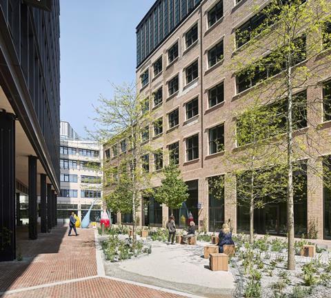Timber Square external square