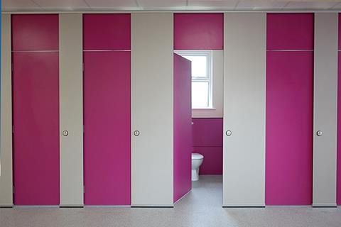 At Thornton Grammar School in Bradford, Cubicle Centre’s Privacy cubicle range was specified to provide both privacy and durability