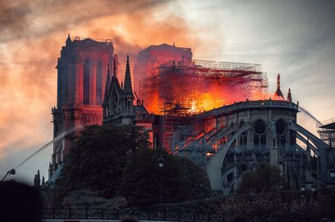 Notre Dame fire