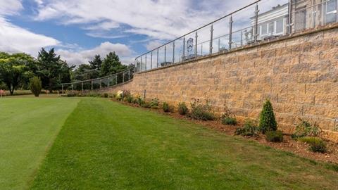 Tobermore -  Building CPD - retaining wall 2